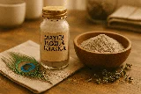 Mayur Piccha Bhasma – Rare Ayurvedic Calcined Formulation for Detoxification & Rejuvenation