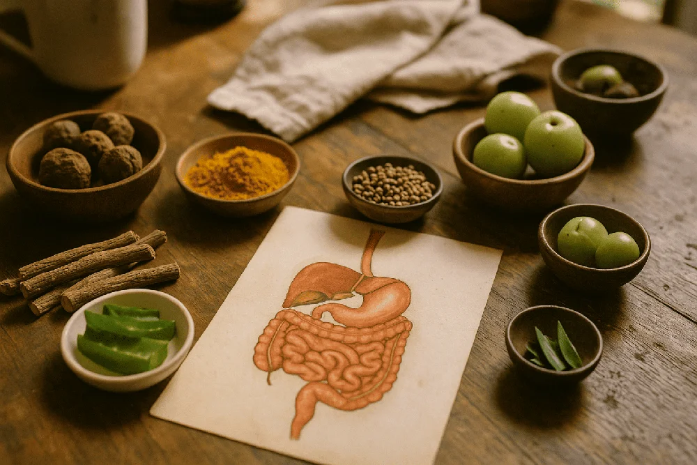 Digestion from the view of Ayurveda