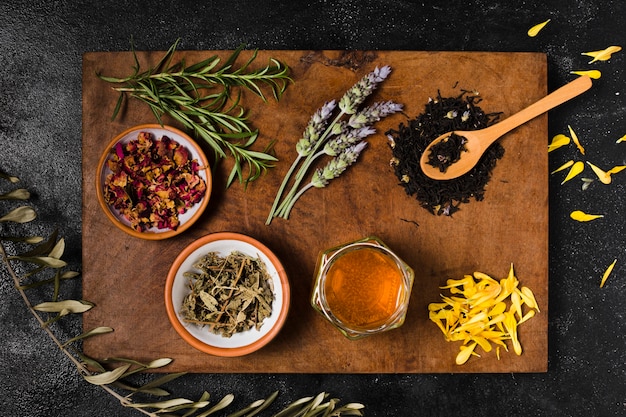 Spa still life with natural elements