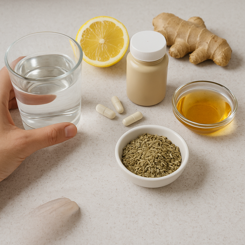 get rid of bloating
