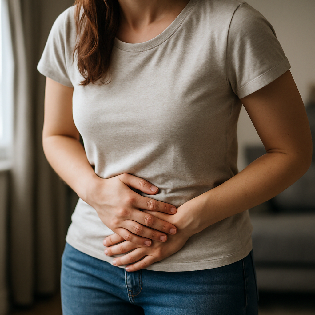 lower left abdominal pain female