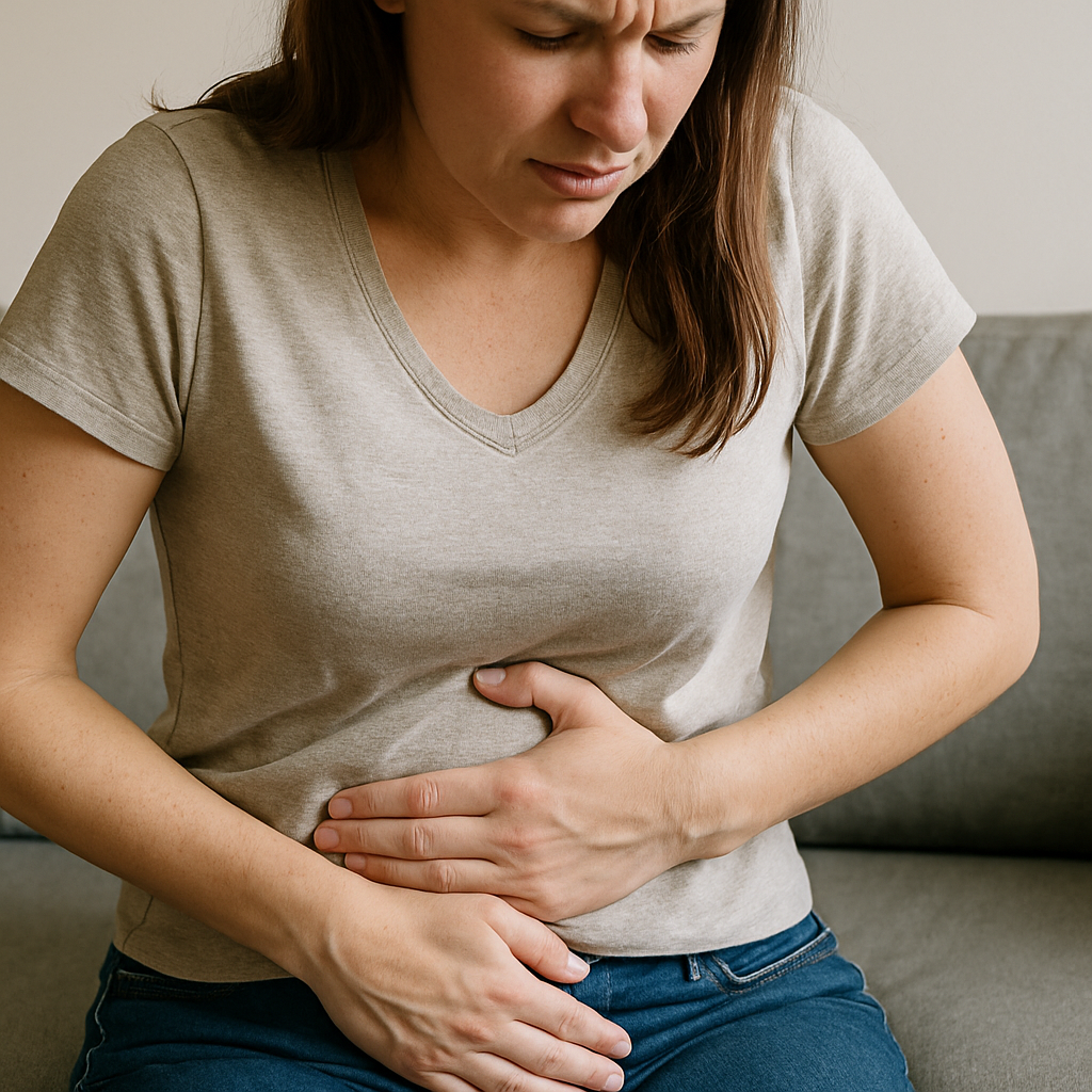 lower right abdominal pain female