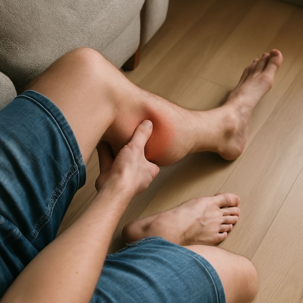 blood clot in leg feeling