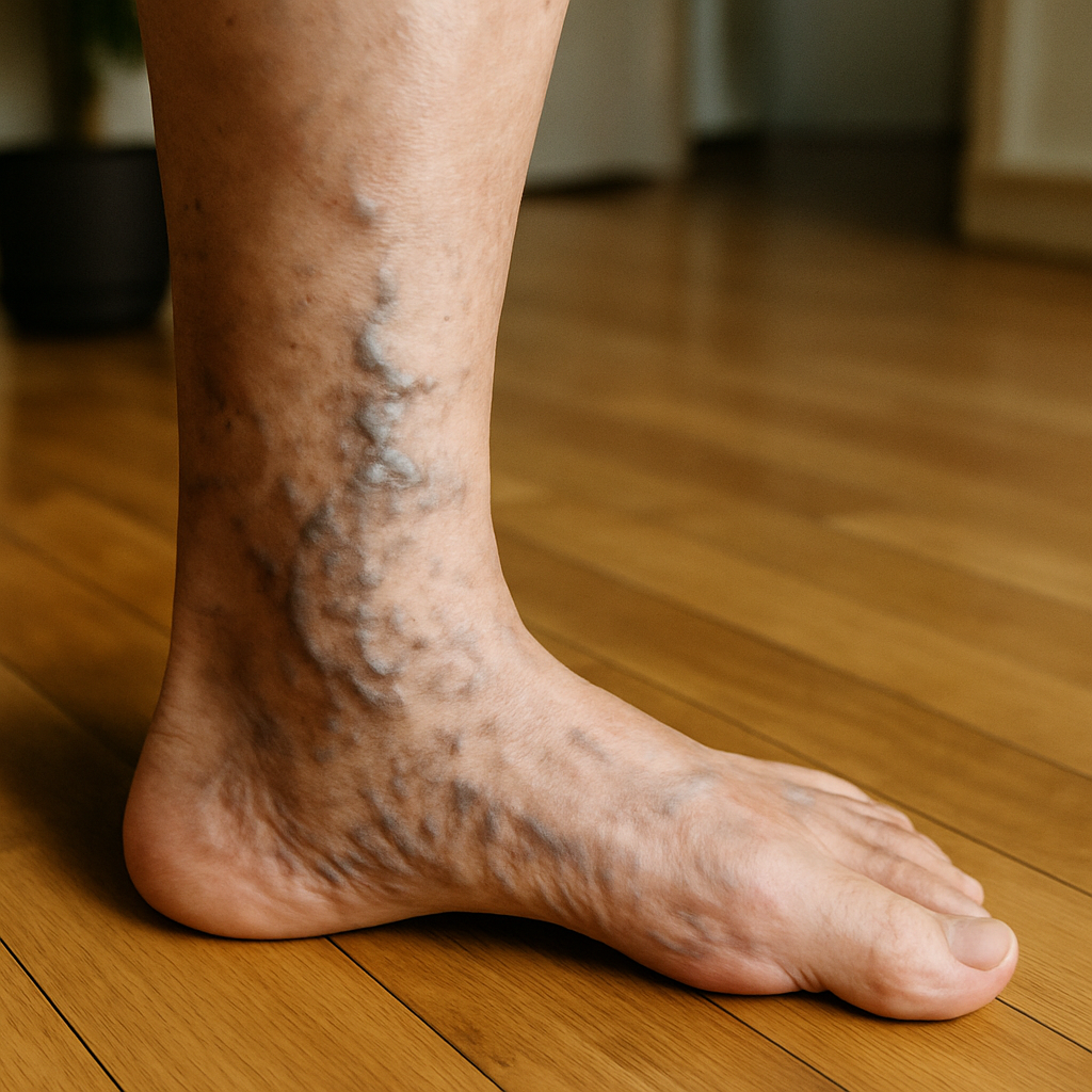 when to worry about varicose veins in feet