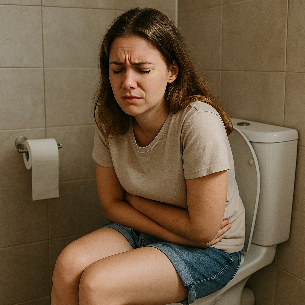 how long does period diarrhea last
