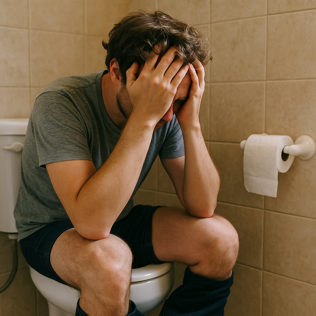 how long does stress diarrhea last
