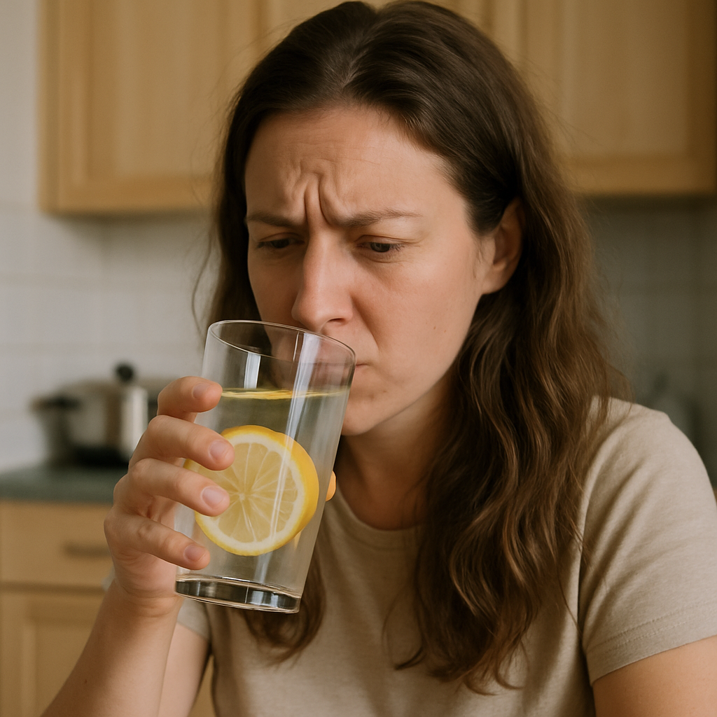 disadvantages of drinking lemon water daily