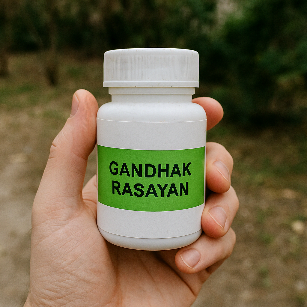 gandhak rasayan tablet use