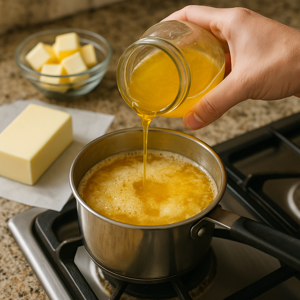 how to make ghee from butter