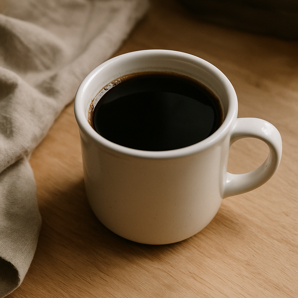 is black coffee good for gut health