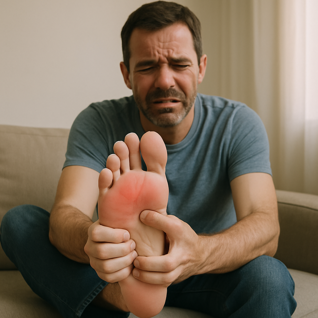 how to massage feet to relieve pain