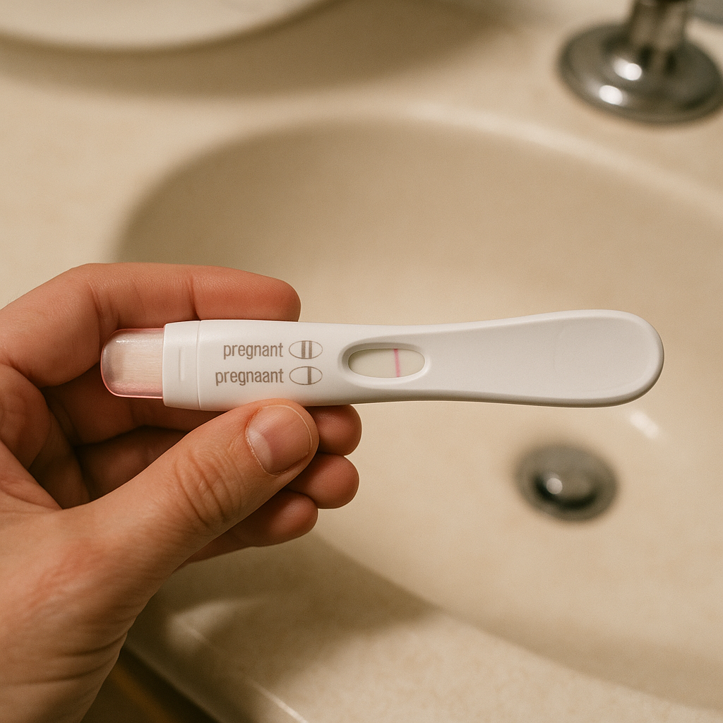 homemade pregnancy test