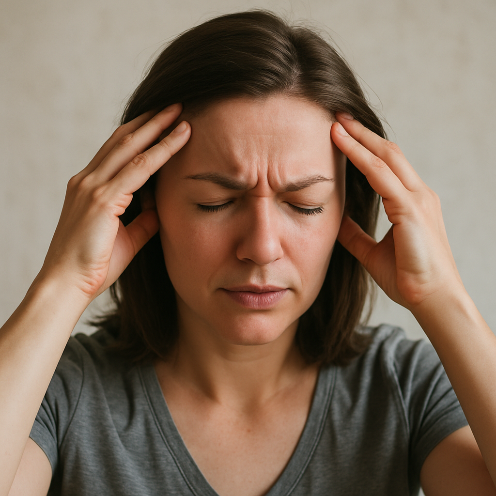 how to massage head for headache