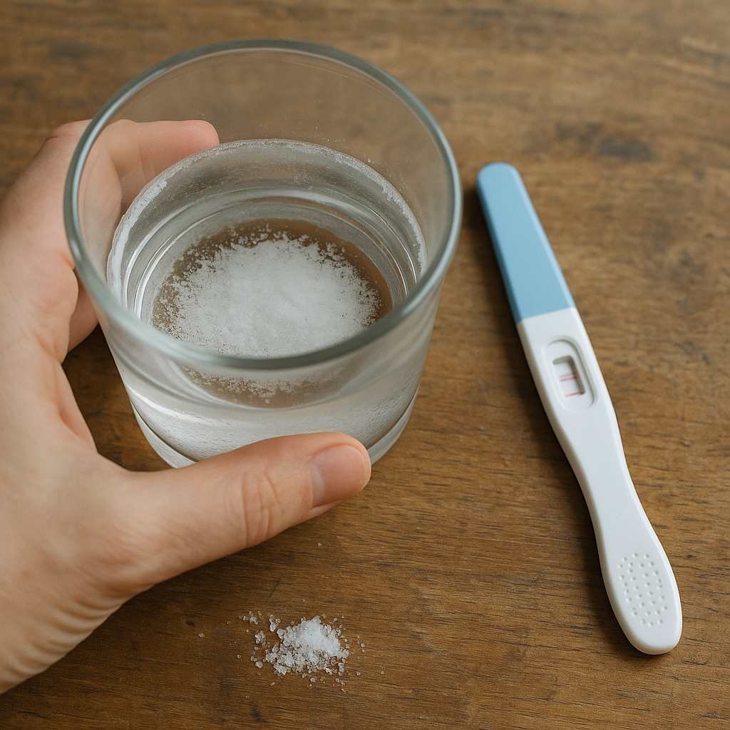 salt pregnancy test
