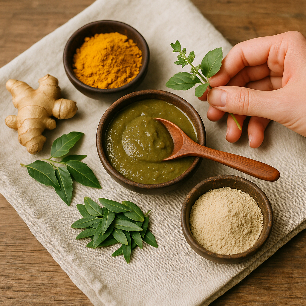 ayurvedic ingredients for acne-prone skin