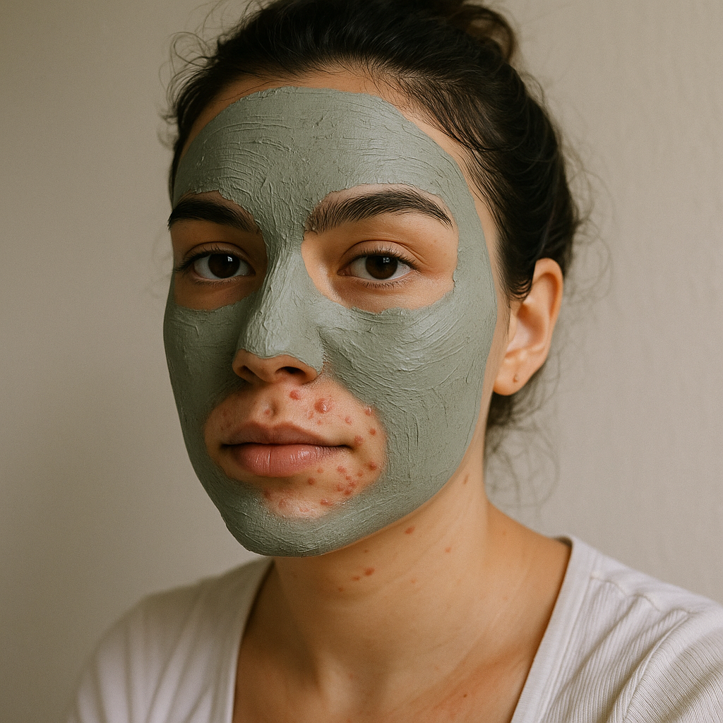 diy face mask for pimples and dark spots