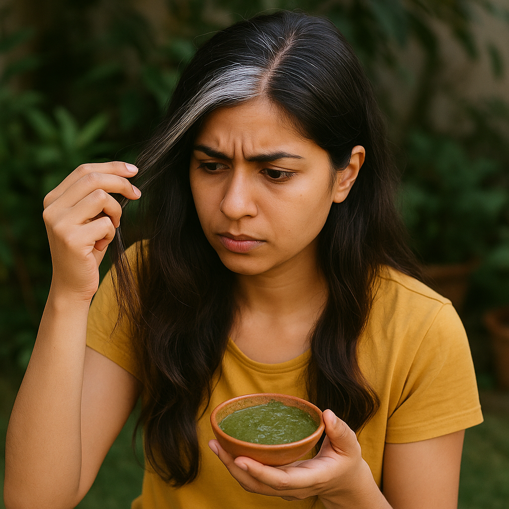 hair treatment for white hair