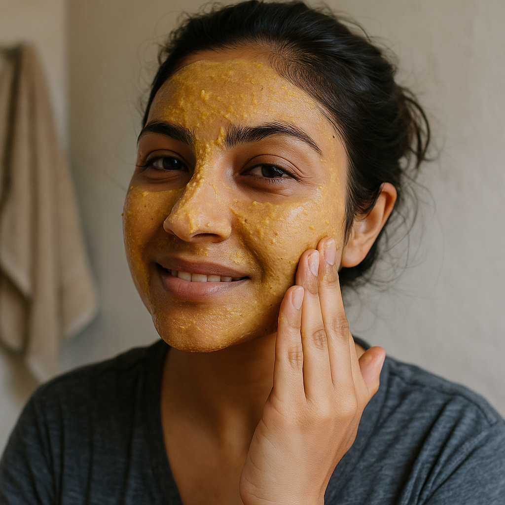 tan removing face pack at home