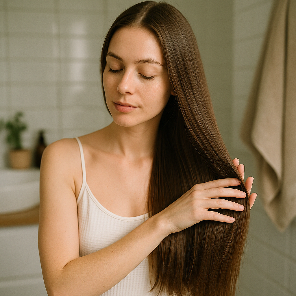 how to get soft and silky hair