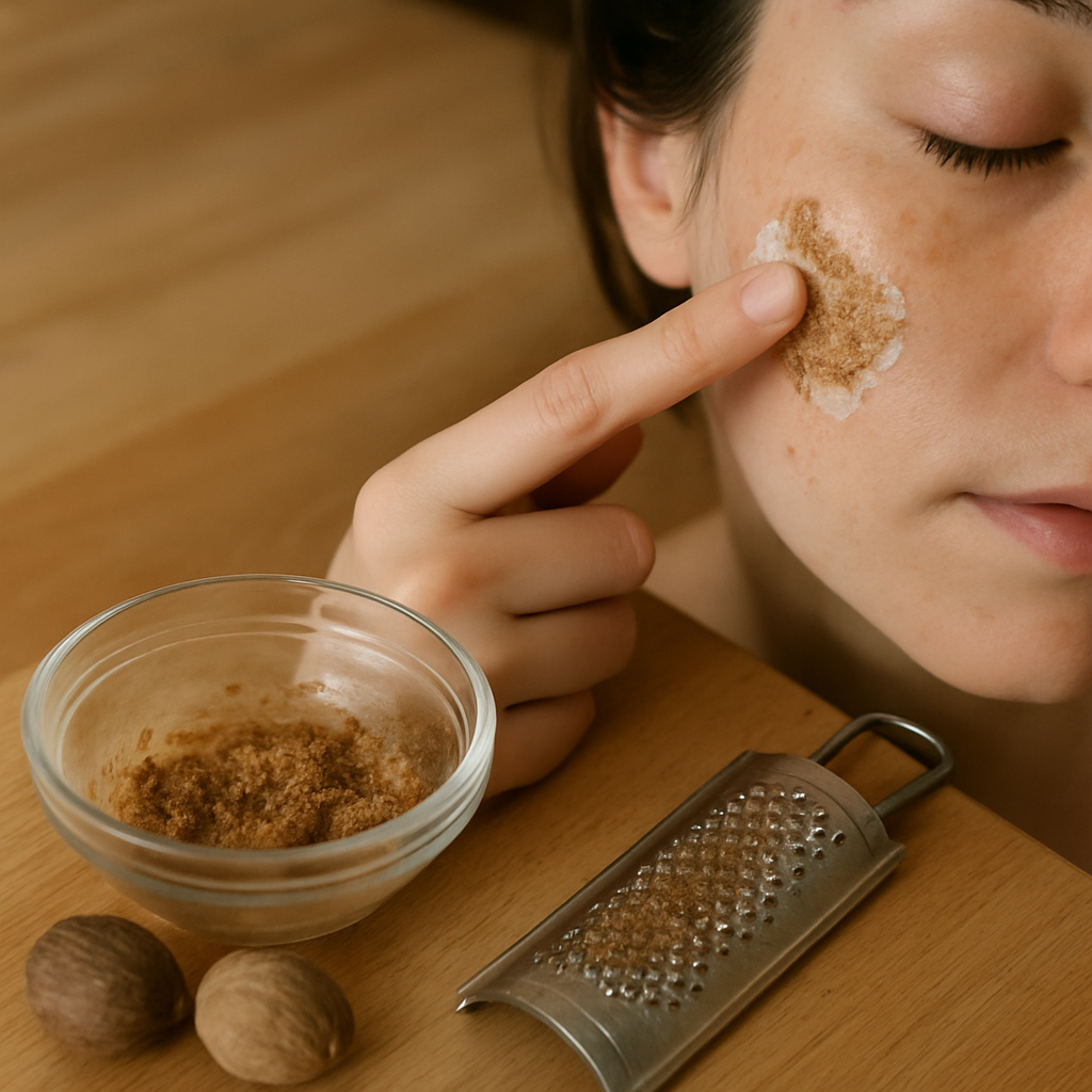 how to use nutmeg for skin pigmentation overnight