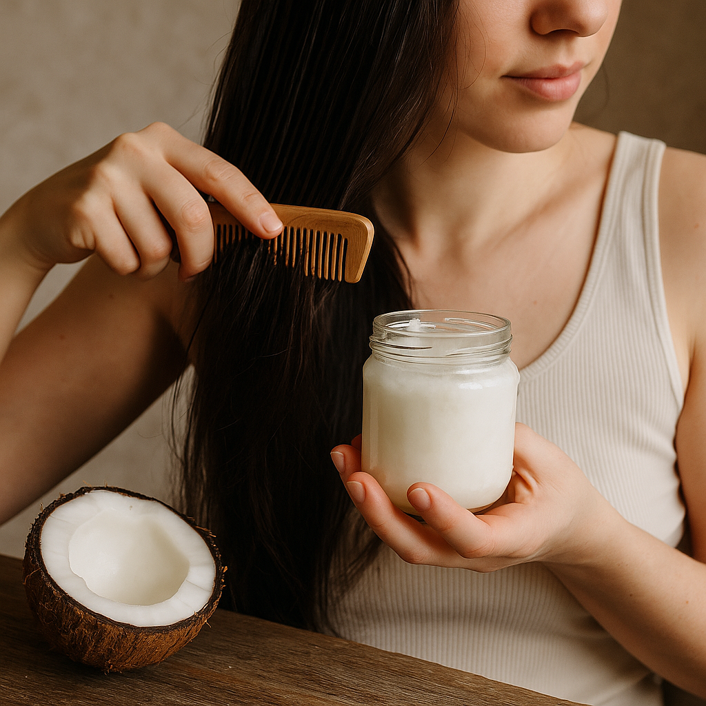 does coconut oil help in hair growth