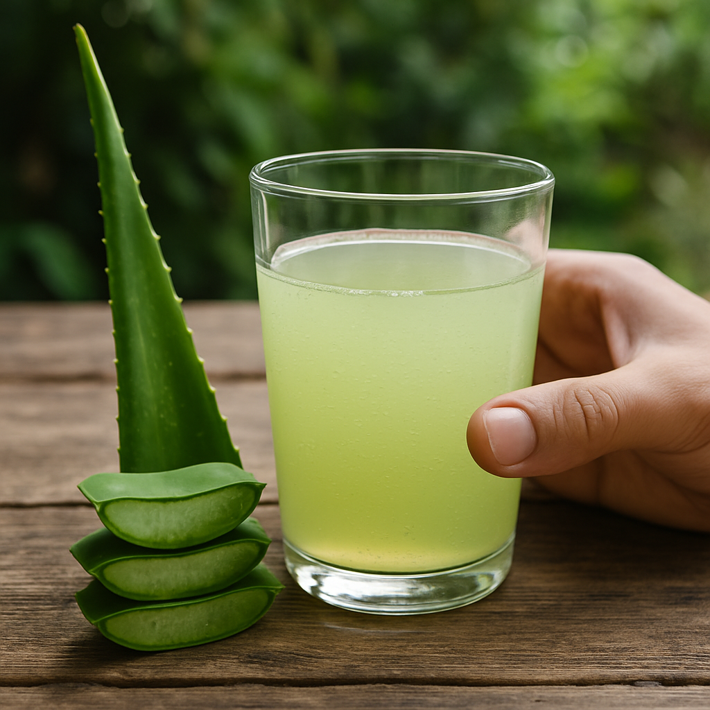 aloe vera juice for piles