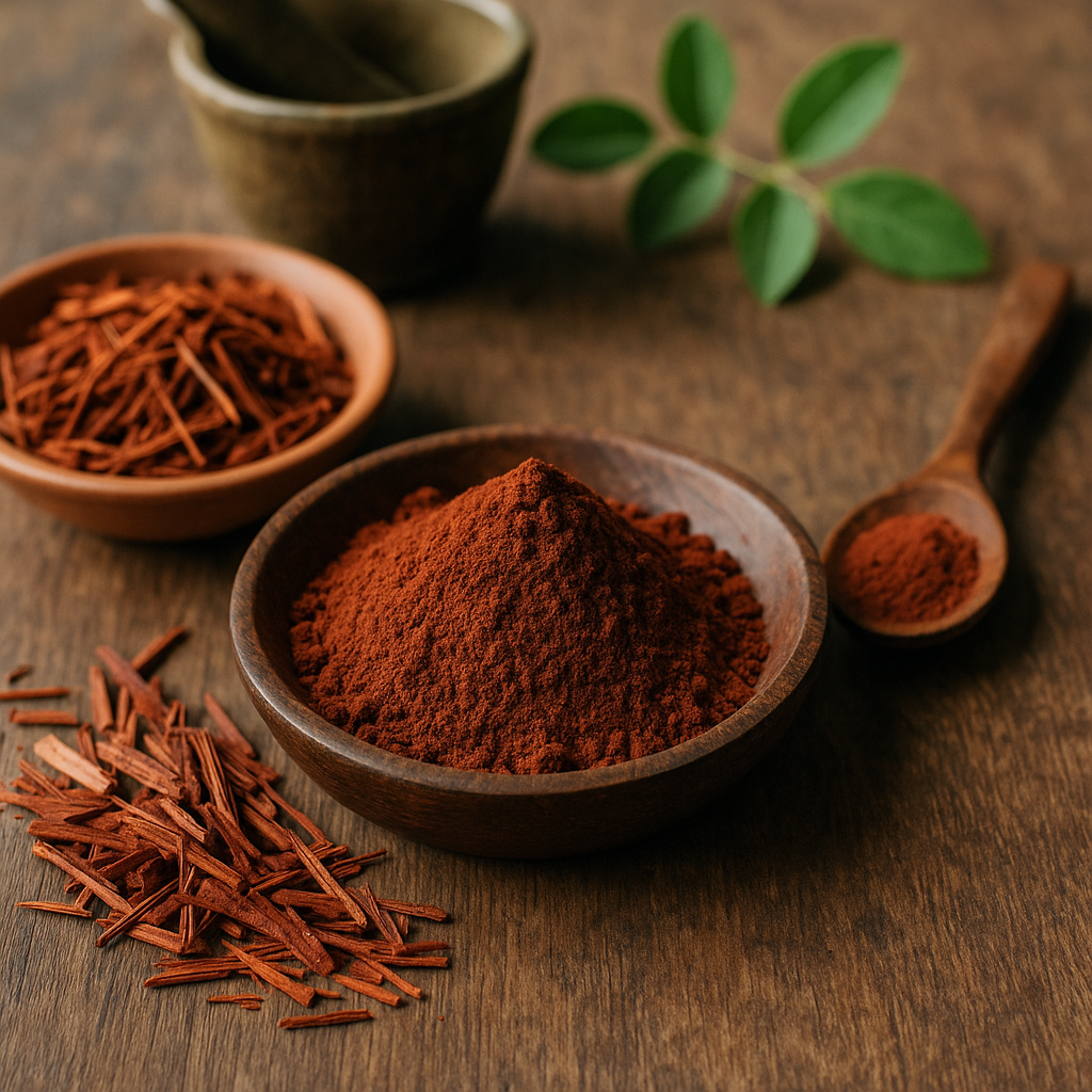 red sandalwood powder