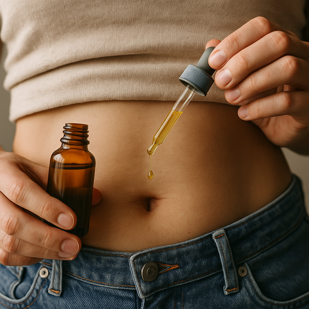 castor oil in navel