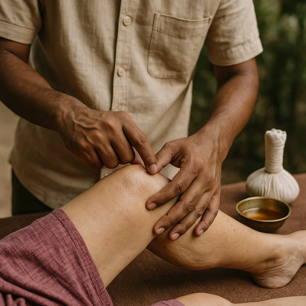 marma chikitsa for knee pain