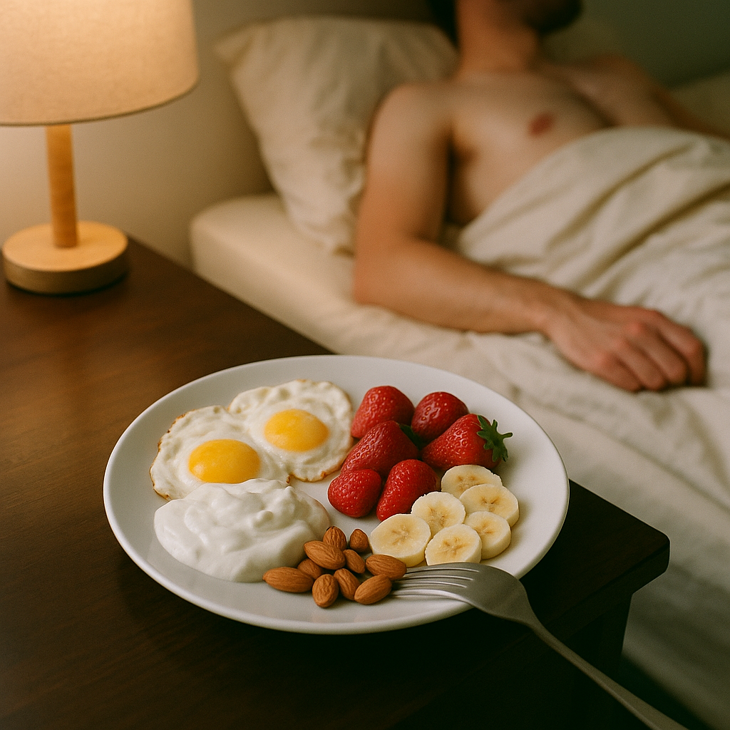 diet after masturbation