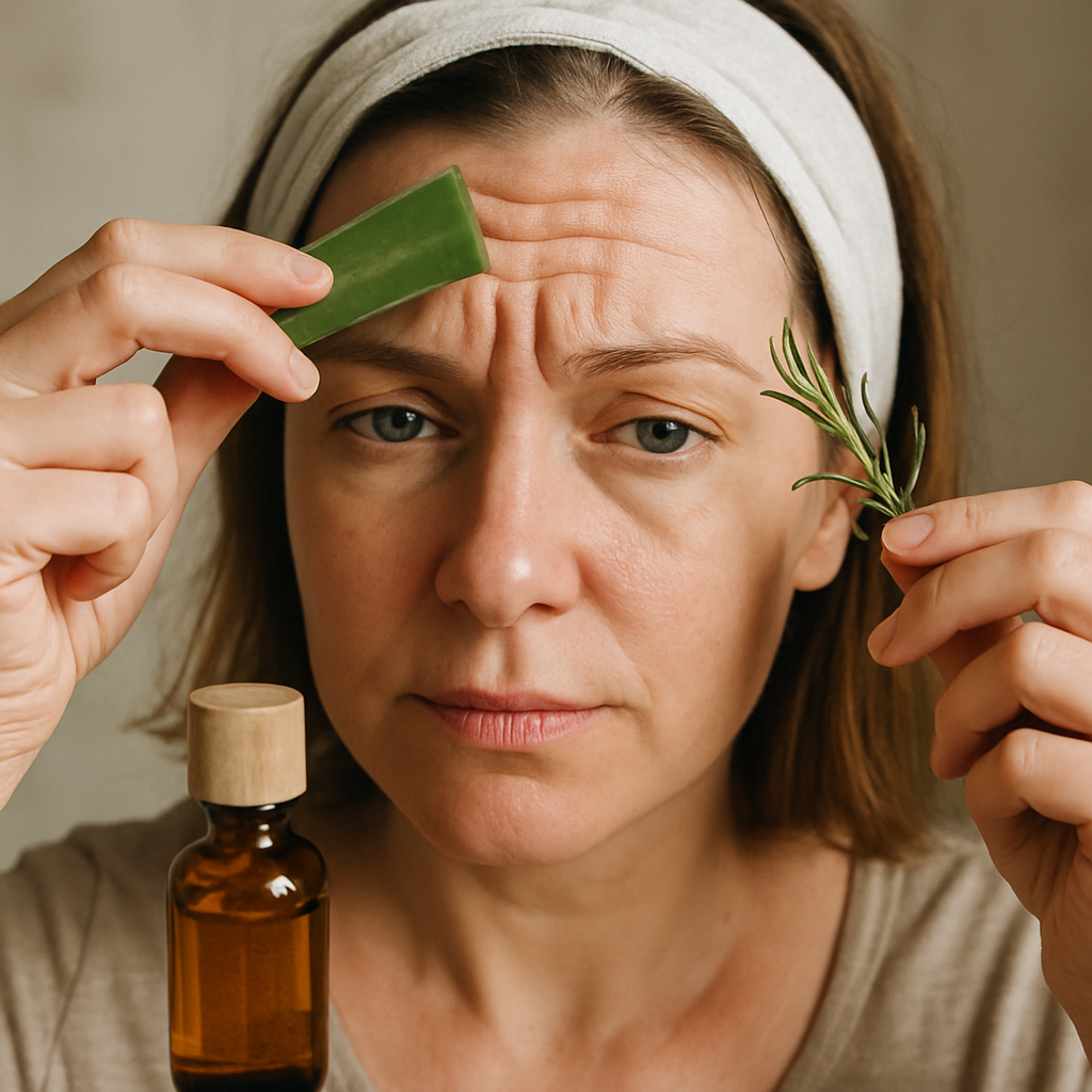 natural remedies for forehead wrinkles