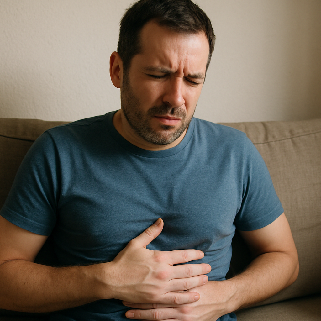 how to stop burning sensation in stomach