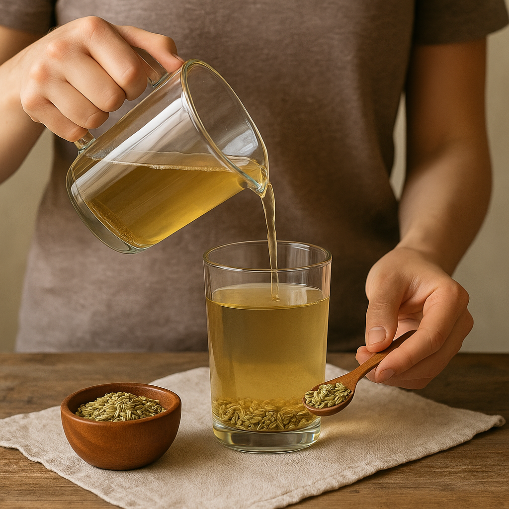 saunf water recipe