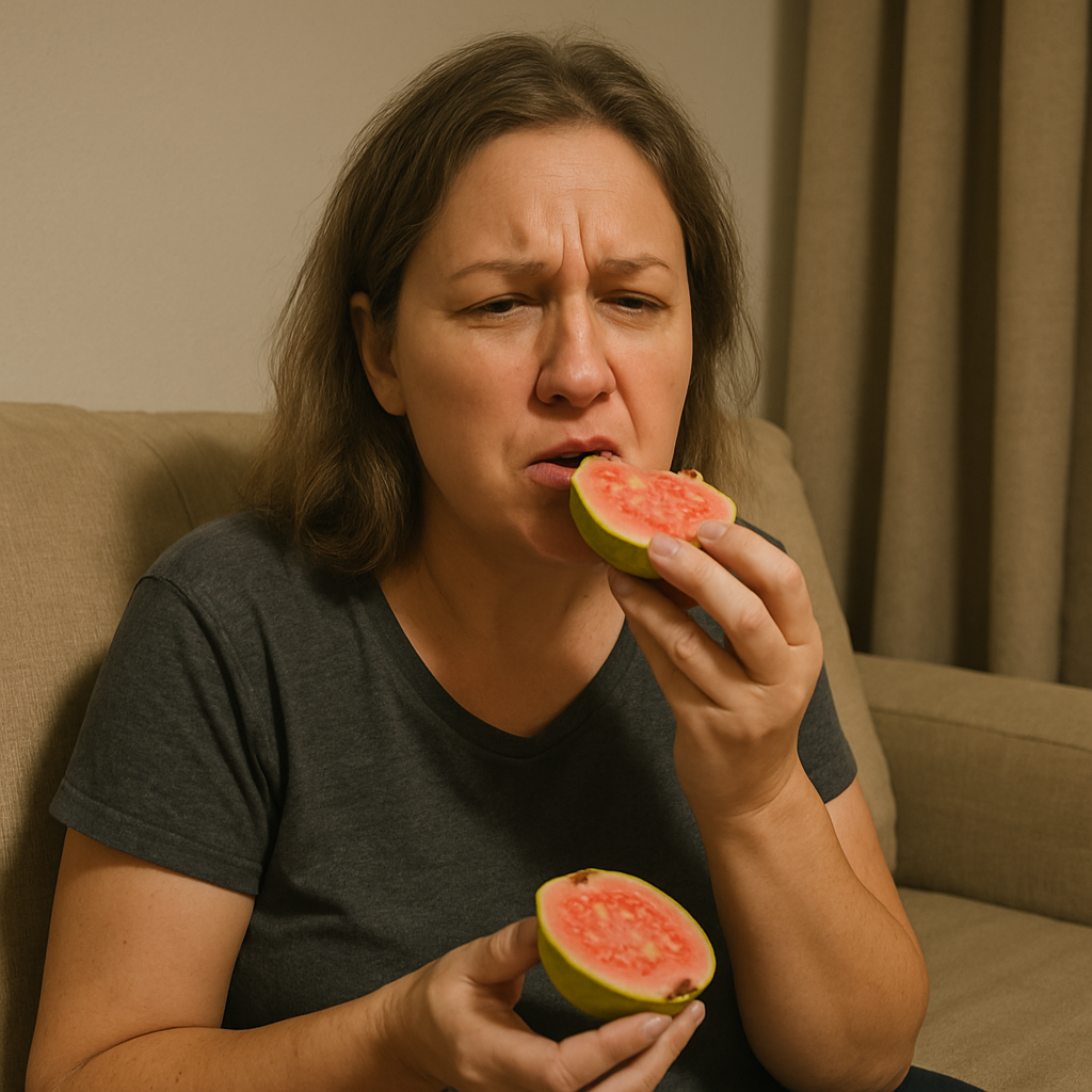 side effects of eating guava at night