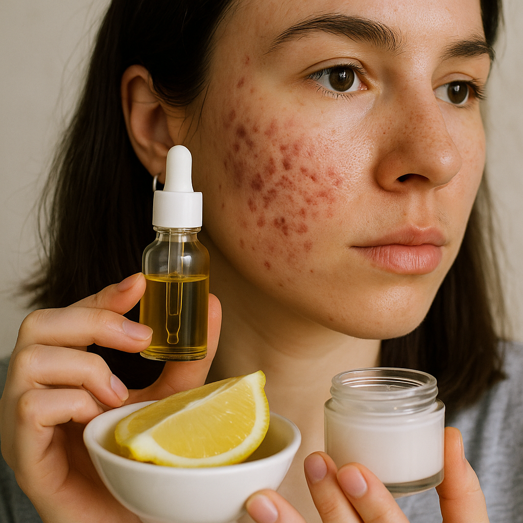 home remedies for acne scars