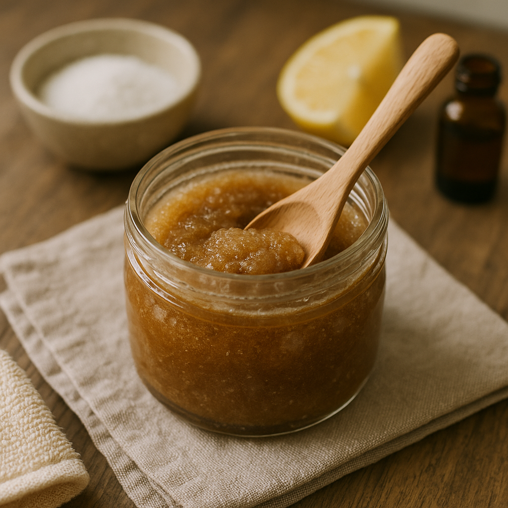 homemade face scrub