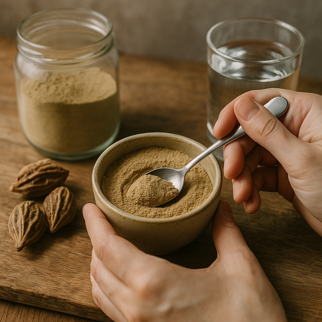 how to use haritaki powder 