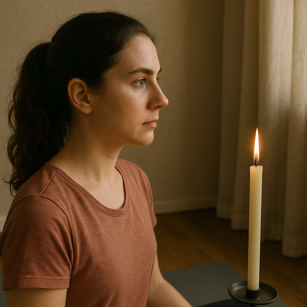 how to do tratak kriya