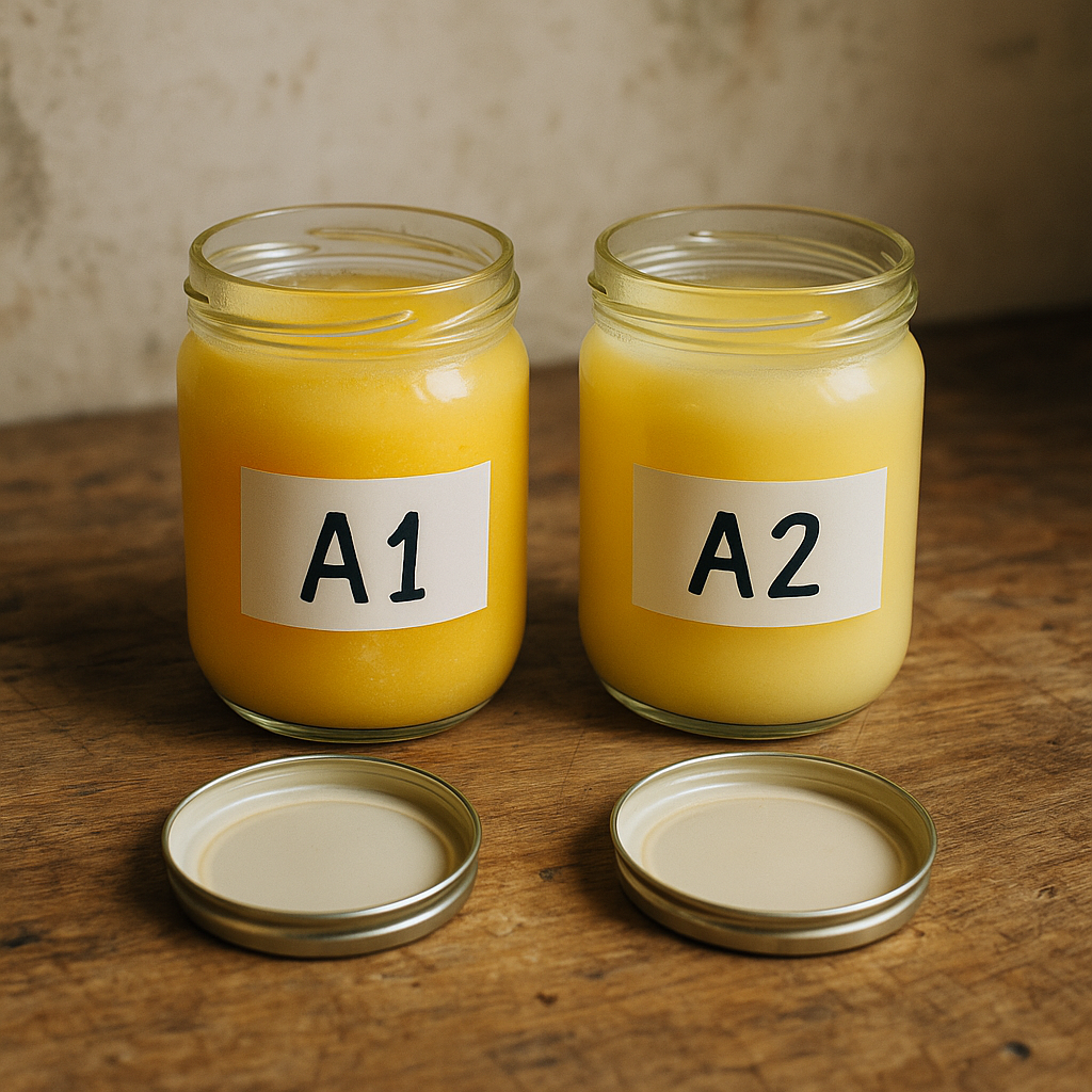 difference between a1 and a2 ghee