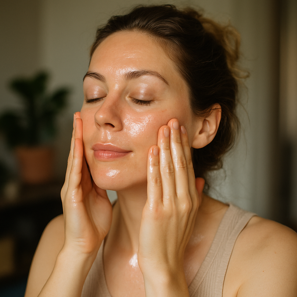 face massage oil for glowing skin