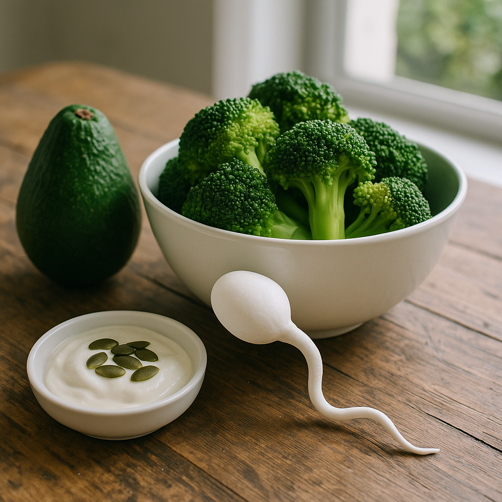 sperm motility increase food