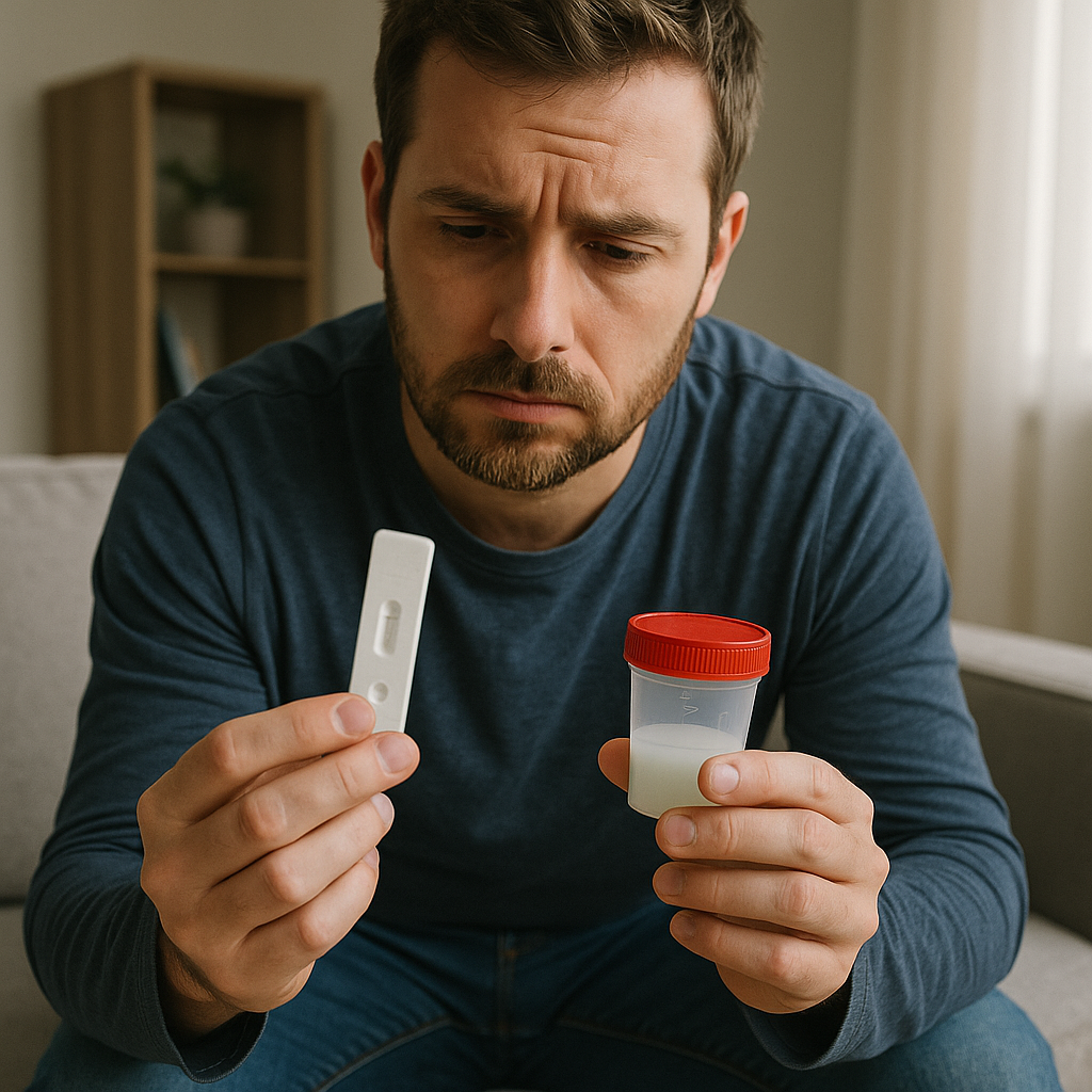 how to check male fertility at home
