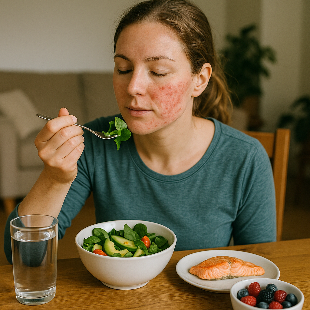food for skin allergy treatment
