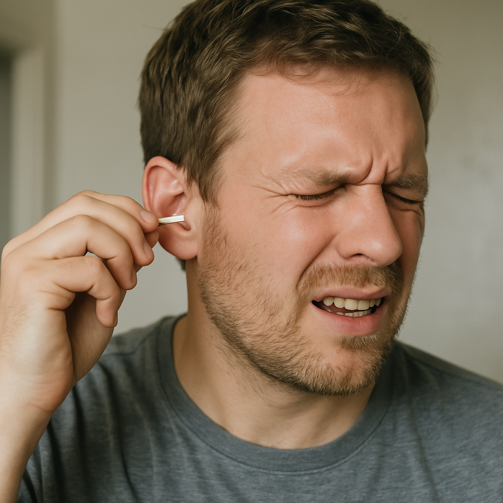 how to open a blocked ear wax