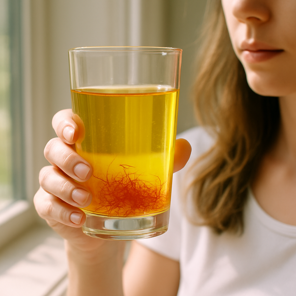 best time to drink saffron for skin whitening