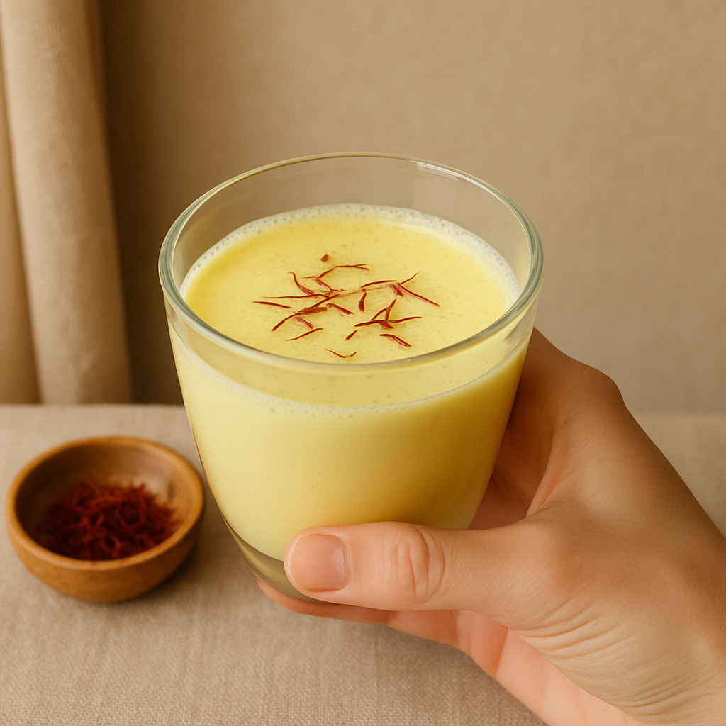 saffron milk for skin whitening