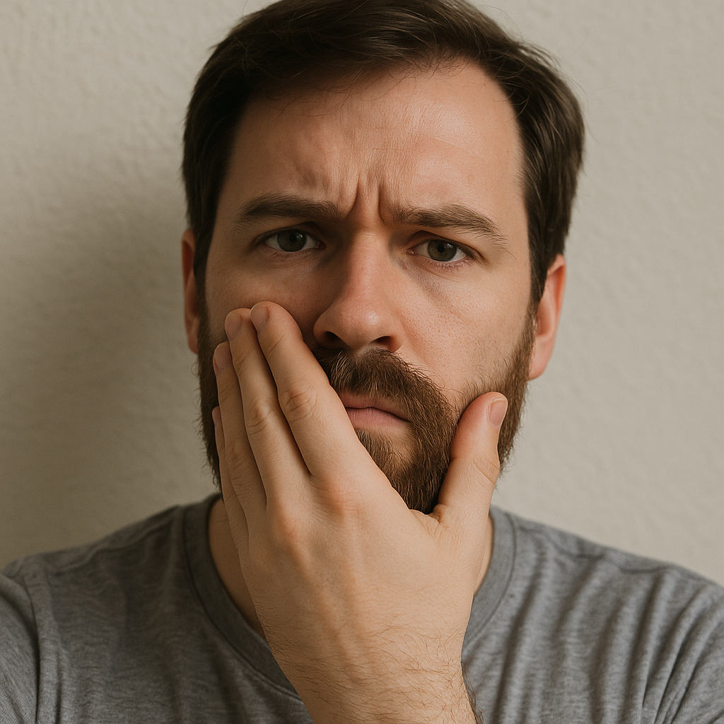 stop facial hair growth
