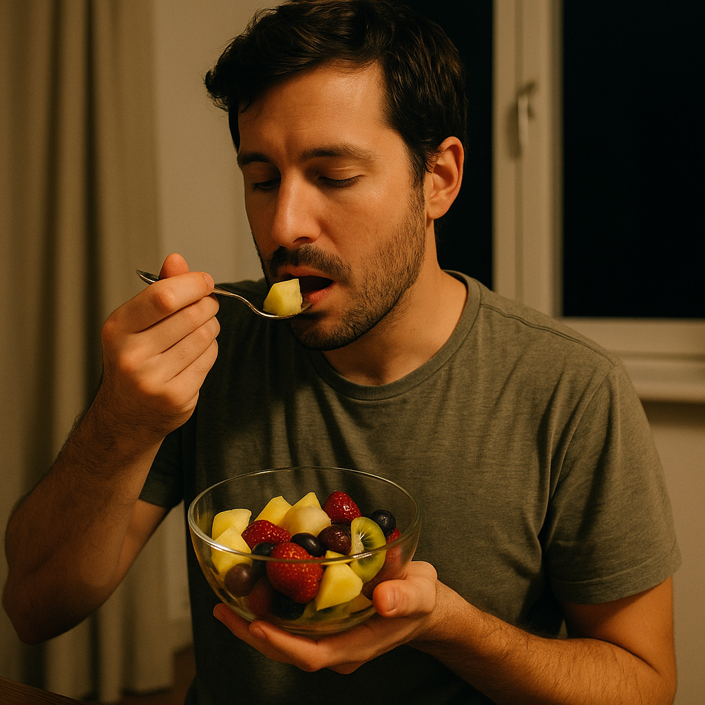 fruits at night ayurveda