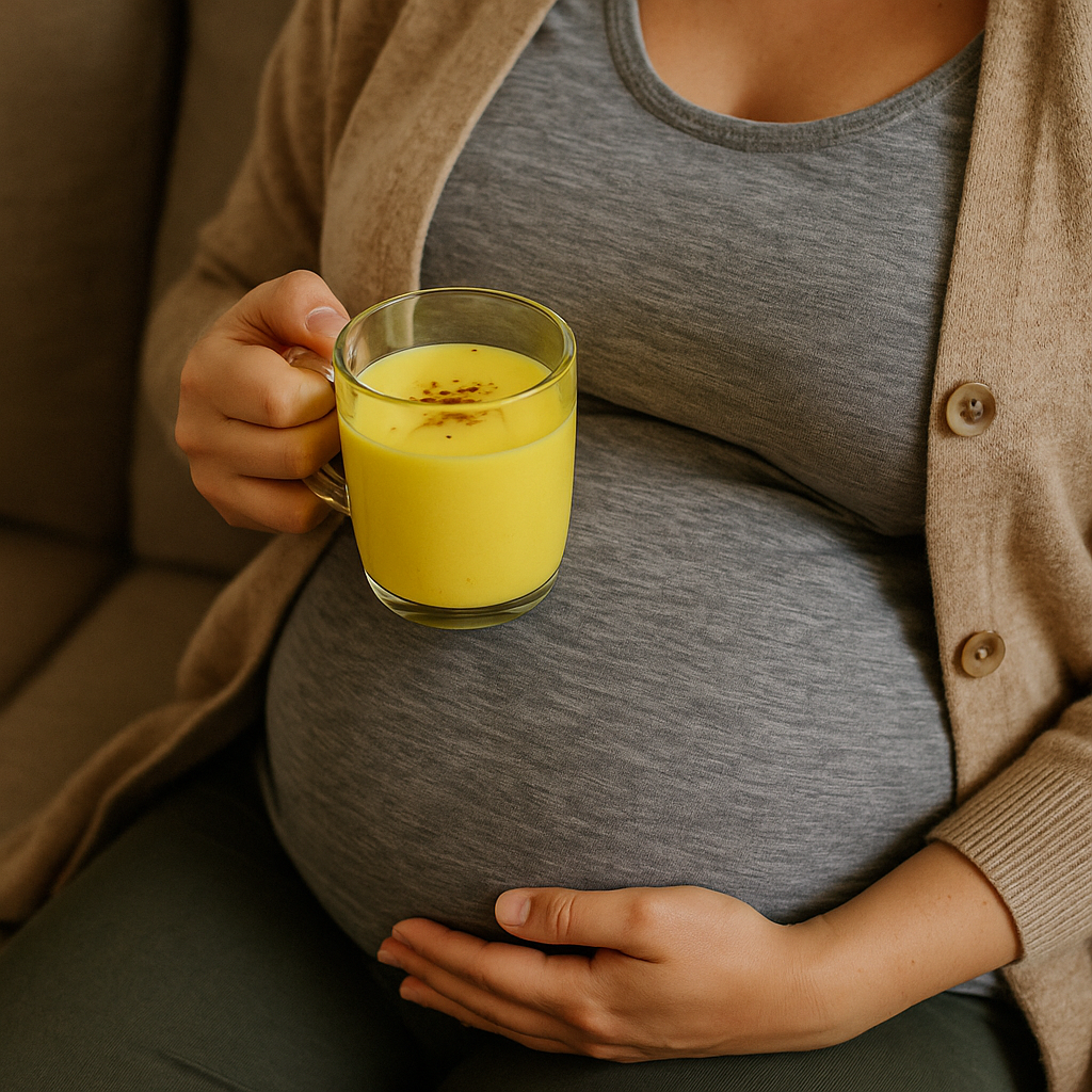 when to drink saffron milk during pregnancy