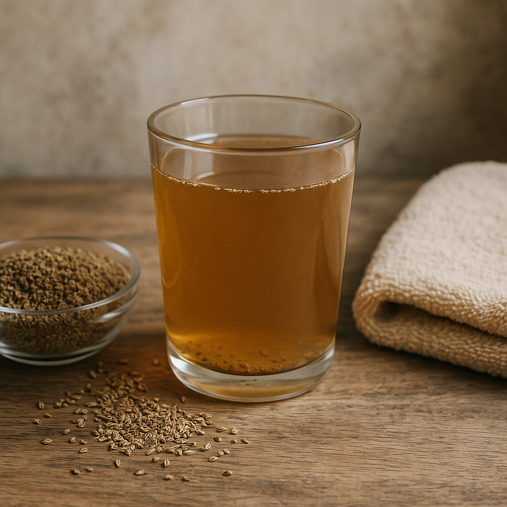 ajwain water for constipation